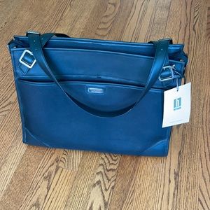 NWT Hartmann Black Classic Business Bag 17"